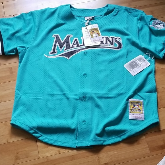 florida marlins mitchell and ness jersey